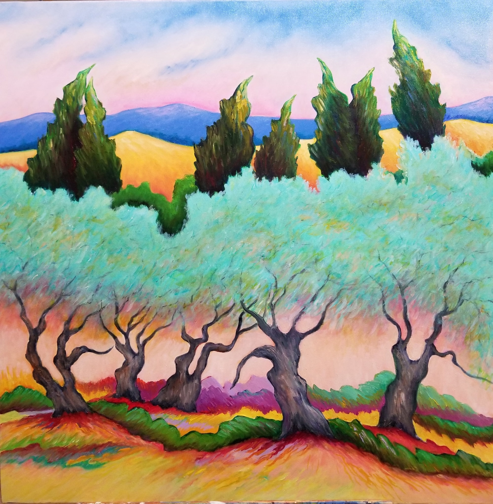 Les Oliviers de lest Baux